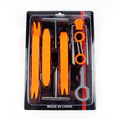 AASONS 12 pc Auto Door Dash Panel Audio Trim Molding Install Removal Tool Kit Vehicle Tool Kit