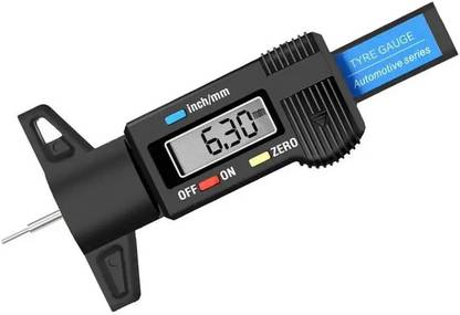 BALRAMA Digital Tyre Tread Depth Gauge Tester Meter Tire Vehicle Tyre Monitoring System Height Gauge