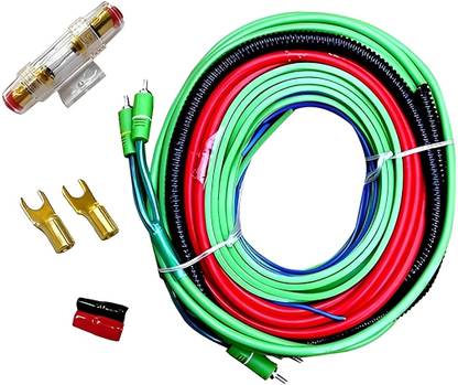 JYKU Audio KIT 8 Gauge Car Amplifier Installation Wiring Kit ( Black) Vehicle Tool Kit