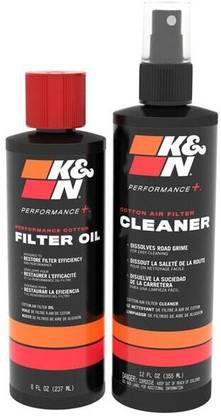 K&N Air Filter Cleaner & Oil Recharger Kit 99-5050 Cotton Filter Cleaning Vehicle Tool Kit