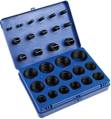 EPITECH MART O Ring Kit Rubber Nitrile Metric Box Metric Size Series NBR-70, 30 S 386 pieces Vehicle Tool Kit