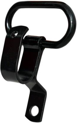 VKSUN Black Universal Bike Pillion Hook/Holder Hook/Bag Holder for All Bikes Front and Rear Mount Towing Hook