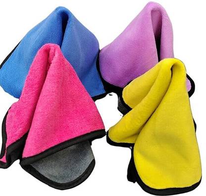 Mayra 700 GSM Cleaning cloth For Home,Kitchen,Laptop,Led,Camera,table,Car(pack 4) Wet and Dry Microfiber Cleaning Cloth