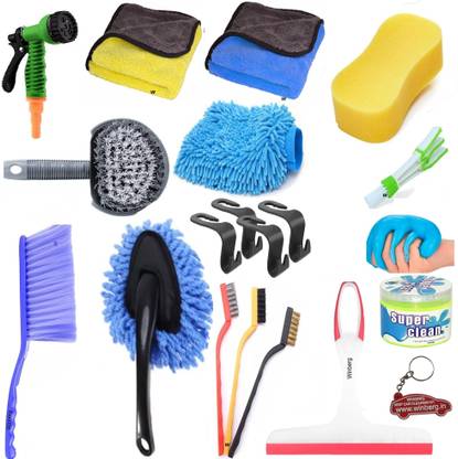 Winberg Microfiber, Plastic, Synthetic, Fabric Vehicle Washing  Duster
