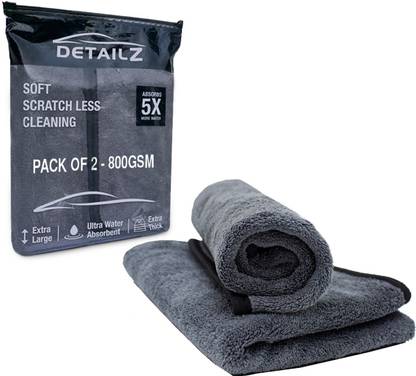 DETAILZ Microfiber, Fabric Vehicle Washing  Cloth