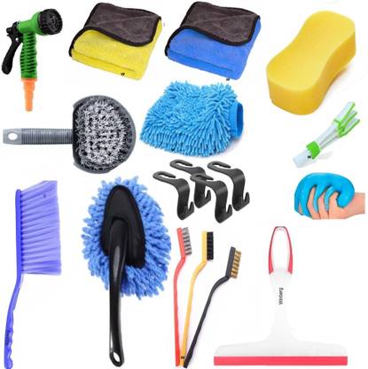 Winberg Microfiber, Plastic, Synthetic, Fabric Vehicle Washing Duster