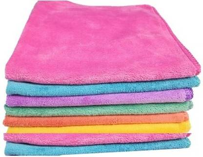 ManuHut Microfiber Napkin Size 40*40 CM Pack of 8 _102 Multicolor Cloth Napkins