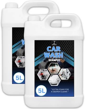ZIVANTIX Car Wash Shampoo 10 l Easily Removes Tough Stains, pH Neutral Formulation Car Washing Liquid