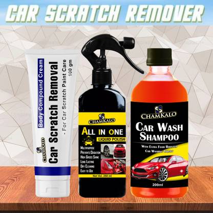chamkalo Car wash Shampoo High Foam for Deep Cleaning, Remove Tough Dirt|Safe on Paint Car Washing Liquid