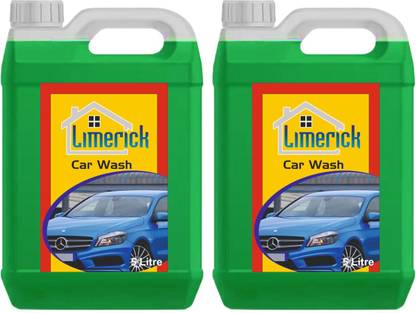LIMERICK High Foaming Car Wash (green 10 ltr) Car Washing Liquid