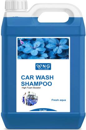 WNG Car Wash Shampoo | car wash shampoo 5 liter | With Extra Foam Booster | Car Washing Liquid