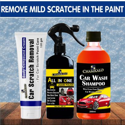 chamkalo Car wash shampoo,Safe for Cars, Trucks,Motorcycles & More Car Washing Liquid Car Washing Liquid