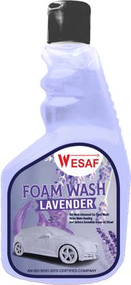 wesaf Foam Based Car/Bike Shampoo for Deep Cleaning Suitable for all types of vehicles Car Washing Liquid