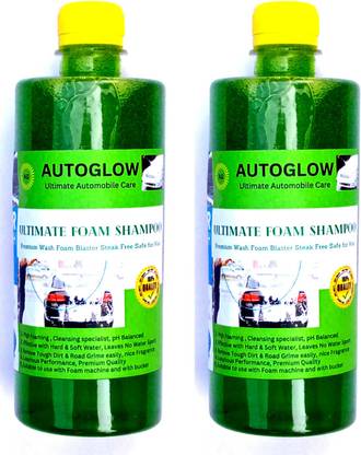 AUTOGLOW ULTIMATE FOAM SHAMPOO LUXURIOUS CAR WASH HIGH FOAMING Car Washing Liquid
