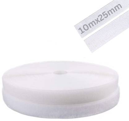 TurtleGrip NonAdhesive Hook & Loop Tape Fabric Fastener Interlocking Tape for Sewing Crafts Stick-on Velcro