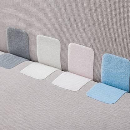 HENIJ Double Sided Sticky Pads for Home, Office, School and Workshop Use Stick-on Velcro