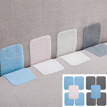 HARVA Hook Loop Strips Reclosable Sofa Rug Cushion Gripper Sticker Floor Mats Carpets Stick-on Velcro