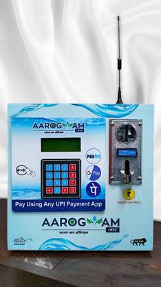ARROGYAM COIN + CARD + UPI Bottom Loading Water Dispenser