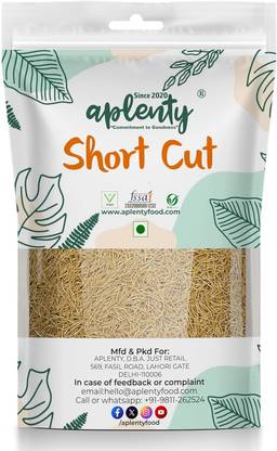 APLENTY Roasted Short Cut  | Traditional Sevai/Seviyan/Sewai For Kheer Vermicelli 200 g