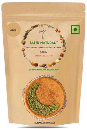 MJTASTENATURAL Kunafa Sevai Arabic Sweet Dishes Semiya Pheni  Vermicelli 250 g