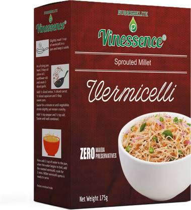 VINESSENCE Sprouted Millet  | Sevaiya | No Maida | Preservative Free Vermicelli 175 g