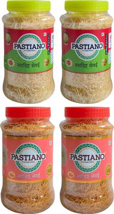 PASTIANO  and Roasted - Combo of 4- 250 gms eachX2 Vermicelli 1 kg