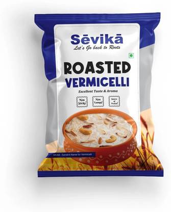 Pratharasah Sevika Roasted  | Naturally Gluten Free | Cholesterol Free pack of 1 Vermicelli 1 kg