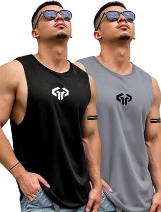 Jump Cuts Men Vest