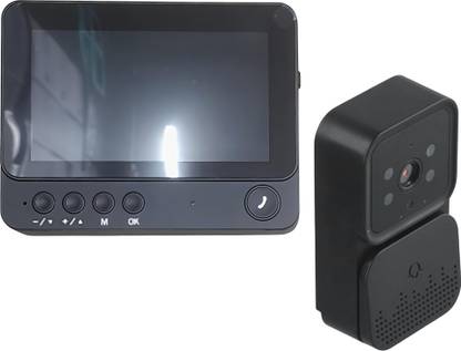 Drumstone Wireless Video Doorbell – Two-Way Intercom, Infrared, Secure Connection Video Door Phone