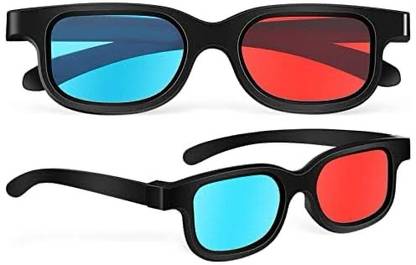 MYRA Anaglyph 3D plastic frame glassses for 3D video Video Glasses