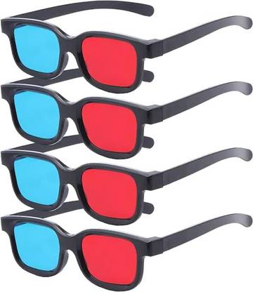 Lumens Anaglyph 3D plastic frame glass for 3D video Video Glasses