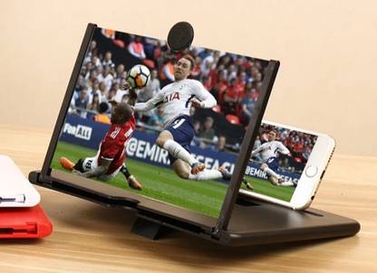 JANGI 3D HD F125B Phone Screen Expanders & Screen Magnifier Holder for Smartphones Video Glasses