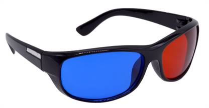 Redleaf New Version Anaglyph Red & Cyan 3D Glass Video Mobile & TV Pack of 1 3D Glasses Video Glasses