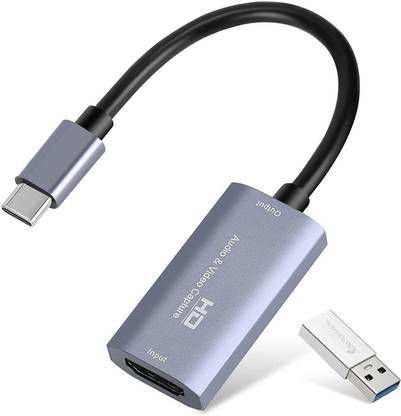 Tobo Video Capture Card, USB3.0 HDMI to USB C Audio Capture Card 1080 inch Blu-ray Player