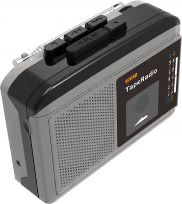 टोबो Cassette Player 233 Protable Radio Cassette Player with AM FM 3.5MM Speaker with 0 inch CD प्लेयर