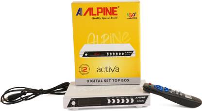 Alpine ACTIVA SD (METAL) FREE DISH DTH FREE TO AIR CHANNEL. Media Streaming Device