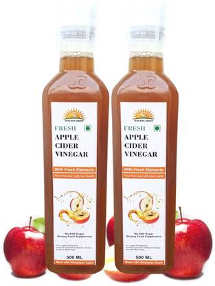 Sunchan Group Himalaya Apple Cider Vinegar with Mother 1 L weight loss Apple Cider Vinegar Vinegar