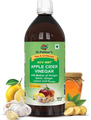 Dr. Patkar's Apple Cider With Garlic-Ginger-Lemon-Honey Vinegar