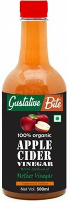GustativeBite Apple Cider Vinegar with Mother of Vinegar 500ml Vinegar