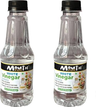 Mouthfun White Vinegar 200ml Combo Pack | Sirka | Best For Salad's and Cooking Vinegar