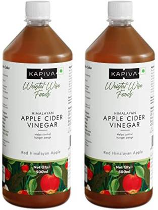 Kapiva Himalayan Apple Cider Vinegar 500ml | Unfiltered Unpasteurized and Undiluted Vinegar