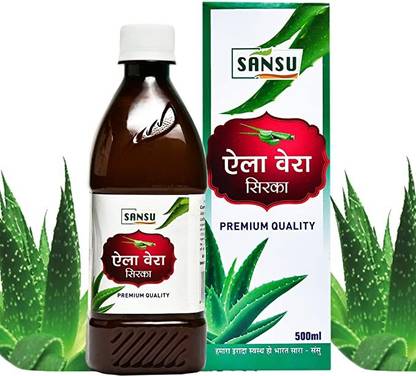 Sansu Aloe Vera Sirka Boost Immunity, Digestion, Good for Skin & Hair Aloevera Vinegar