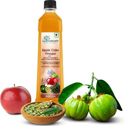 La Natures Apple Cider With Garcinia Cambogia & Green Coffee Bean Extract Vinegar