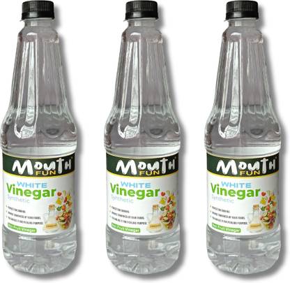 Mouthfun White Vinegar 650ml x 3 | Pack of 3 Sirka Vinegar