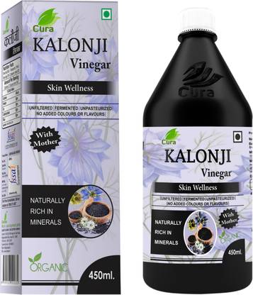 Cura Kalonji Vinegar 450Ml | Herbal Tonic for Weight Loss & Immunity Vinegar