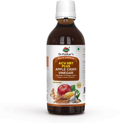 Dr. Patkar's Apple Cider Vinegar Detox Tonic – Heart, Immunity & Digestion Support Vinegar Vinegar