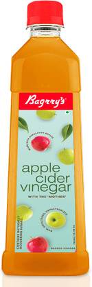 Bagrry's Apple Cider Vinegar with 'Mother', Raw, Unfiltered & Unpasteurized Vinegar