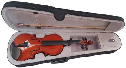 SG MUSICAL violin instrument for beginners Handmade Instrument Behala 4/4 Semi- Acoustic Violin