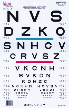 KASHSURG DP-5037 Vision Test Chart