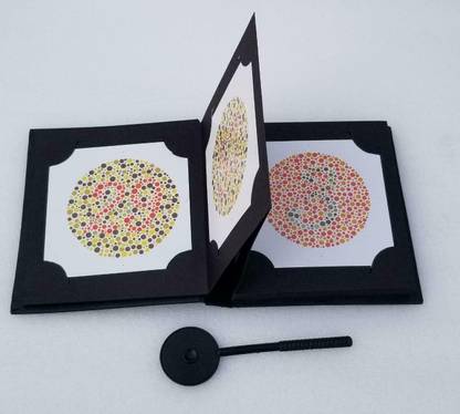 Shakuntla Ishihara Test Chart Books for Color Deficiency 38 Plates Latest Edition Vision Test Chart